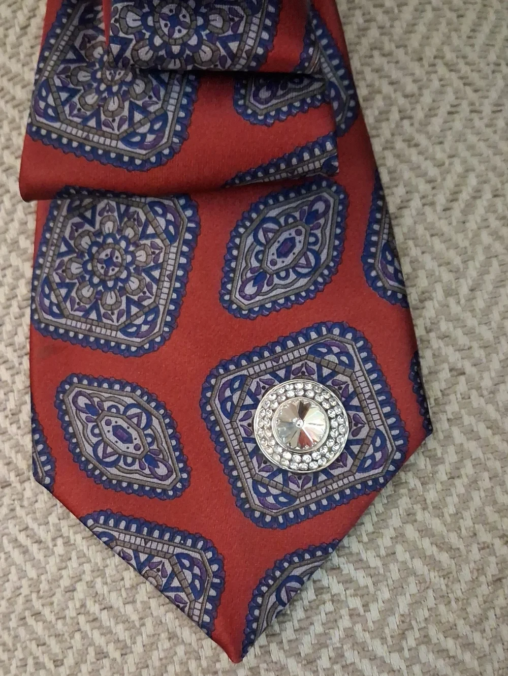 Ketch Upcycled Necktie Necklace